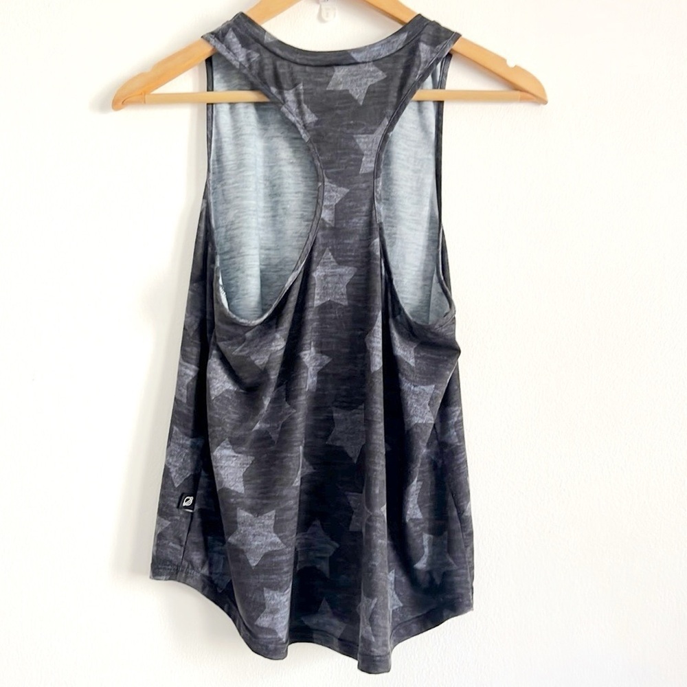 Terez Stars Racerback Tank - Gray Black - Picture 2 of 9